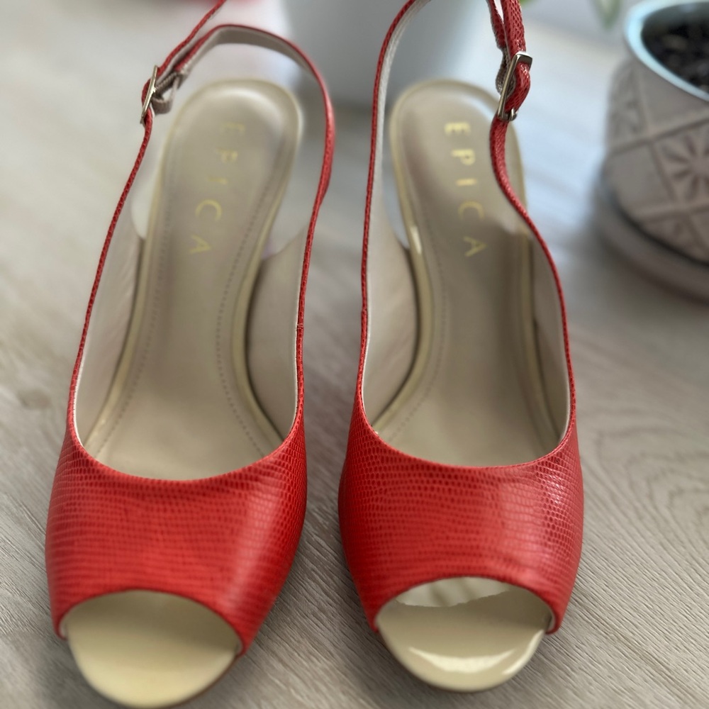 Women's Peep Toe Heels — Like New❗️👠
